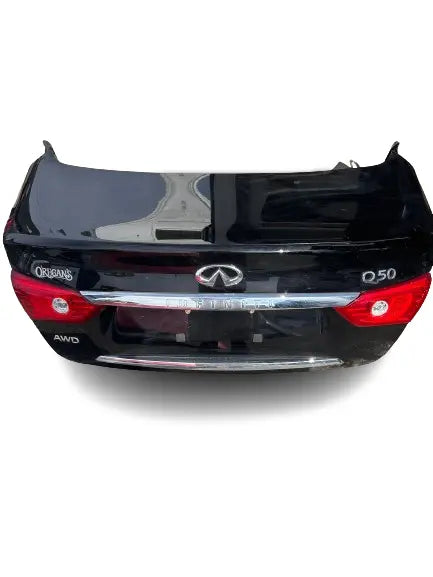 ININFIITI Q50 2014-2017 Trunk Lid  (camera), surround view Black (No shipping, local pickup only) INFINITI