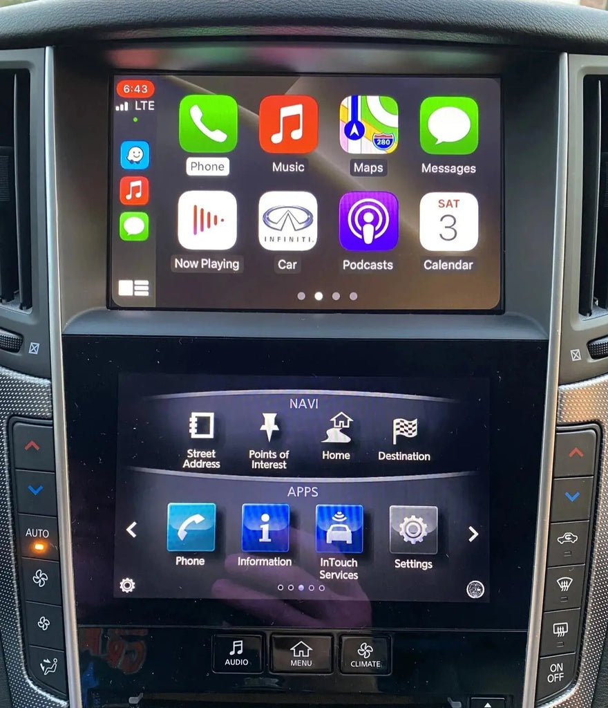 Infiniti Apple CarPlay & Android Auto Module OPTIK AUTO