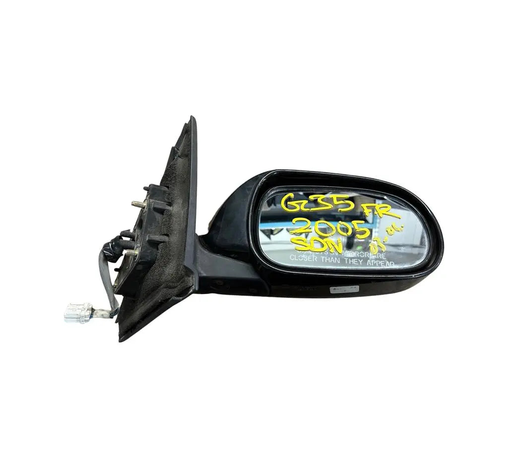 Infiniti G35 Sedan (2003-2004-2005-2006) Right Side Mirror OEM (Black) INFINITI