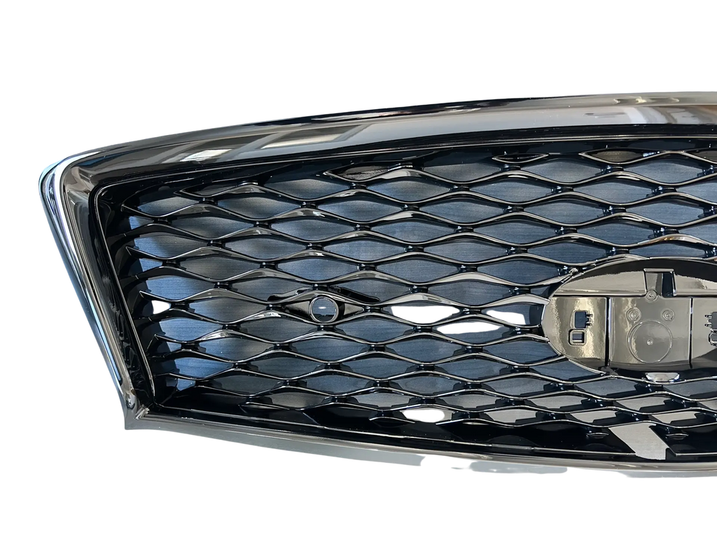 Infiniti Q50 (2018-2022) Front Bumper Upper Grille (Gloss Black) INFINITI