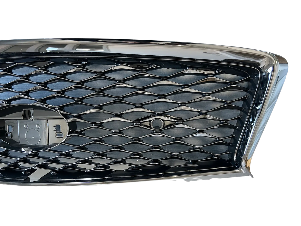 Infiniti Q50 (2018-2022) Front Bumper Upper Grille (Gloss Black) INFINITI