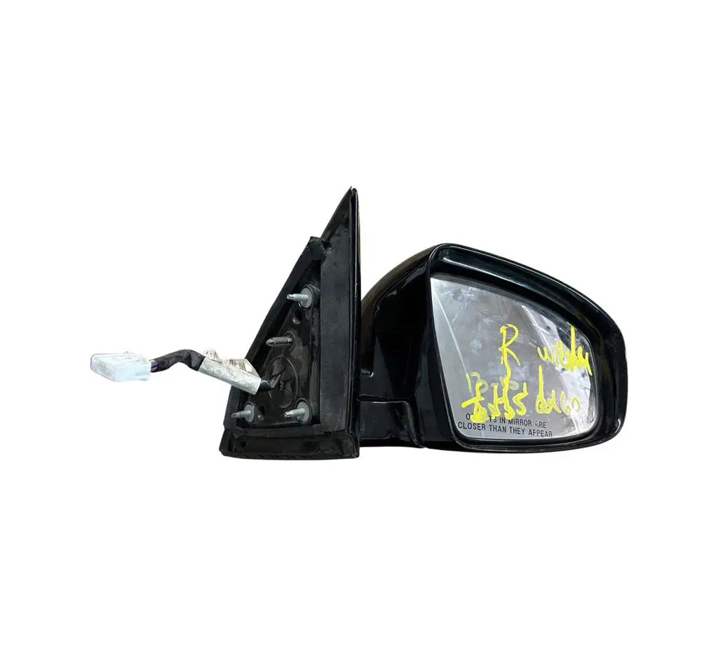 Infiniti JX35 (2013)|QX60 (2014-2015) Right Side Mirror W/ Camera W/ Mirror W/O Cover (Cracked) INFINITI