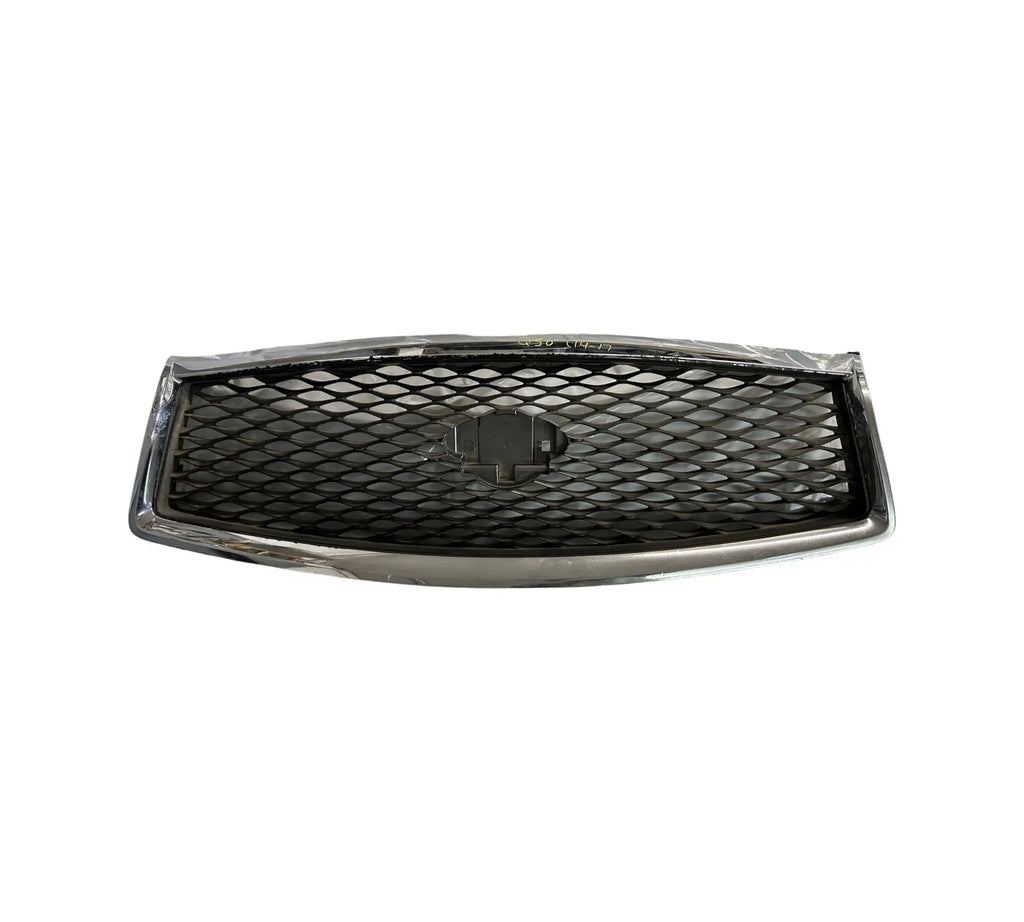 Infiniti Q50 (2014-2017) OEM Front Bumper Upper Grille W/O Emblem 62310-4HB0A INFINITI