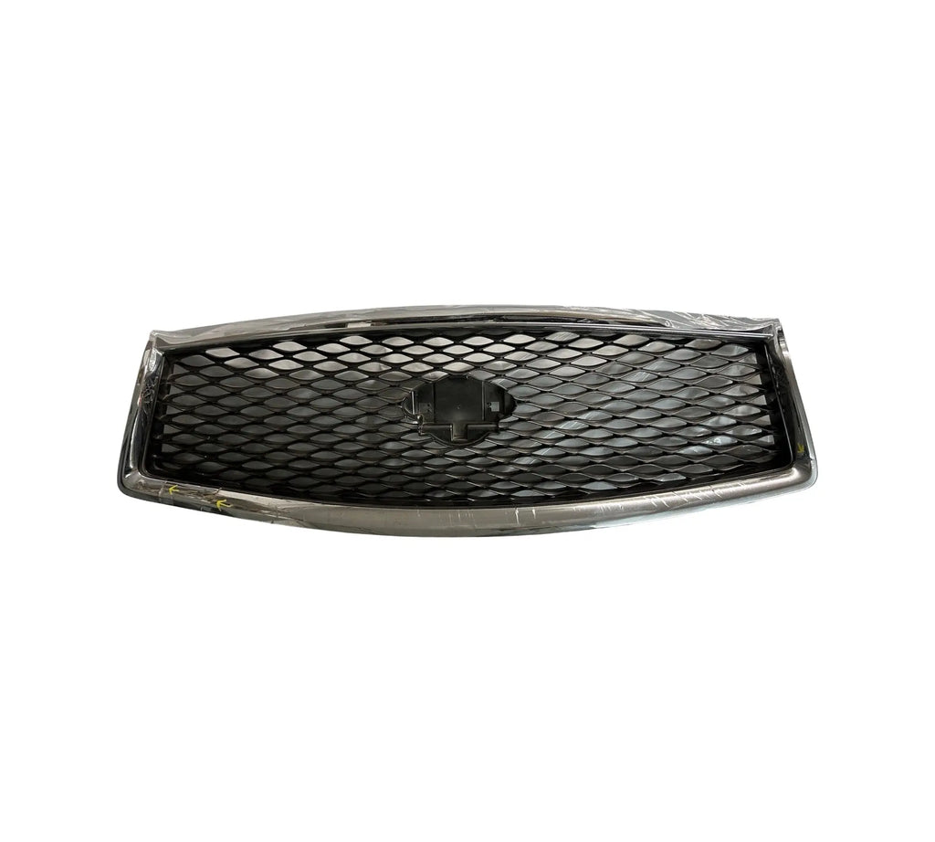 Infiniti Q50 (2014-2017) OEM Front Bumper Upper Grille W/O Emblem (Cracked) 62310-4HB0A INFINITI