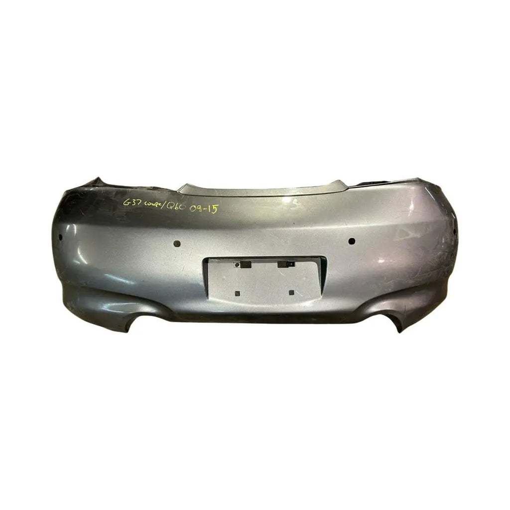 Infiniti G37 Coupe (2009-2015) Rear Bumper W/Sensor Holes (Grey) (No Shipping) INFINITI