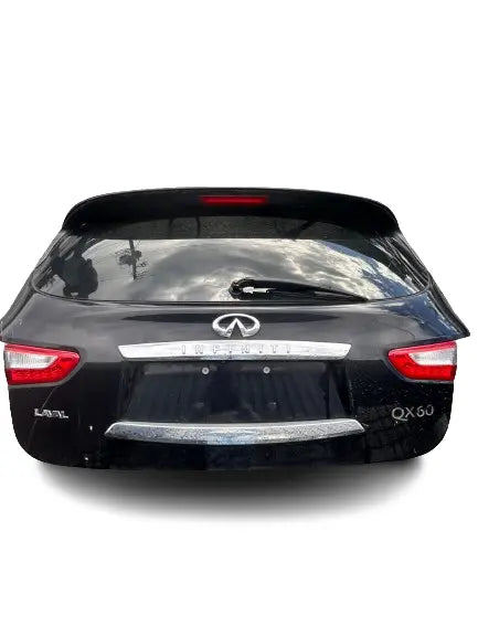 INIFNITI JX35 (13) / QX60 (14-15) Tailgate/Trunk Lid surround view  Black (No shipping, local pickup only) (DAMAGDED) INFINITI